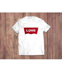 LOVE - koszulka na walentynki